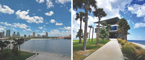 The new St. Pete Pier opened in 2020 and is a destination unto itself, suitable for all those sightseeing in Florida.