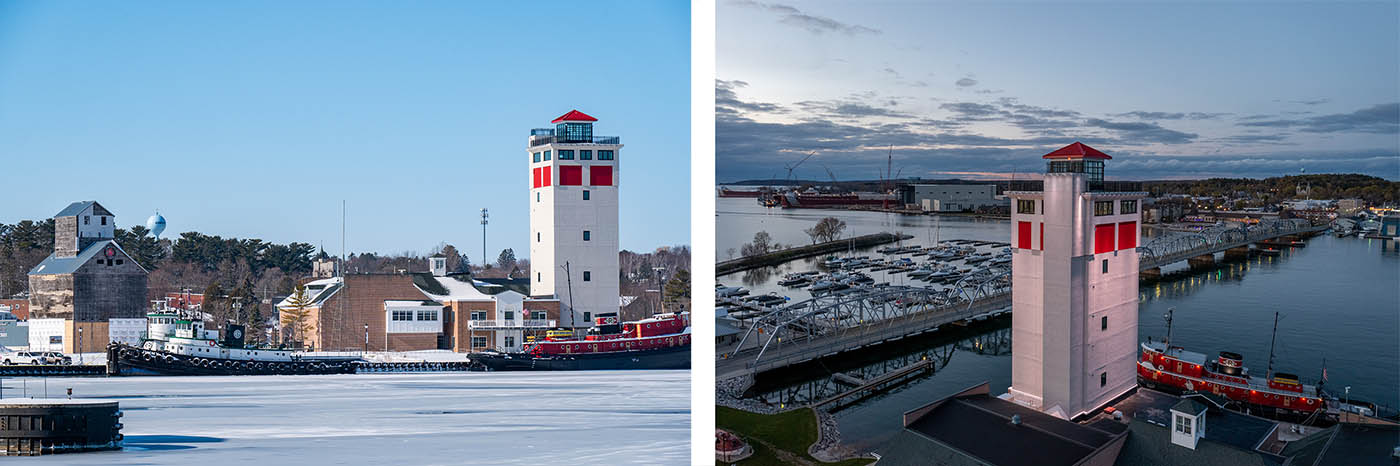 Door County_Dan Eggert - Sturgeon Bay Fresh Snow Nautical_Sept 2023