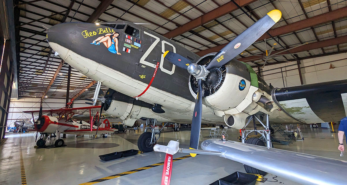 Douglas C-47 Skytrain at Valiant Air Command Warbird Museum