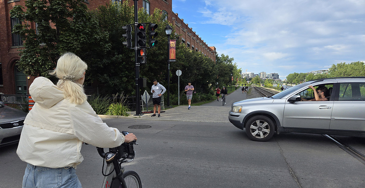 Biking in Montreal_bixi bike_Lachine Canal_Sept 2024