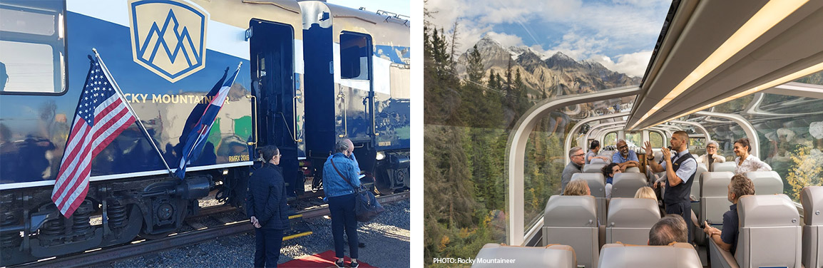 Rocky Mountaineer_Denver__Onboard_GoldLeaf_Service_Host